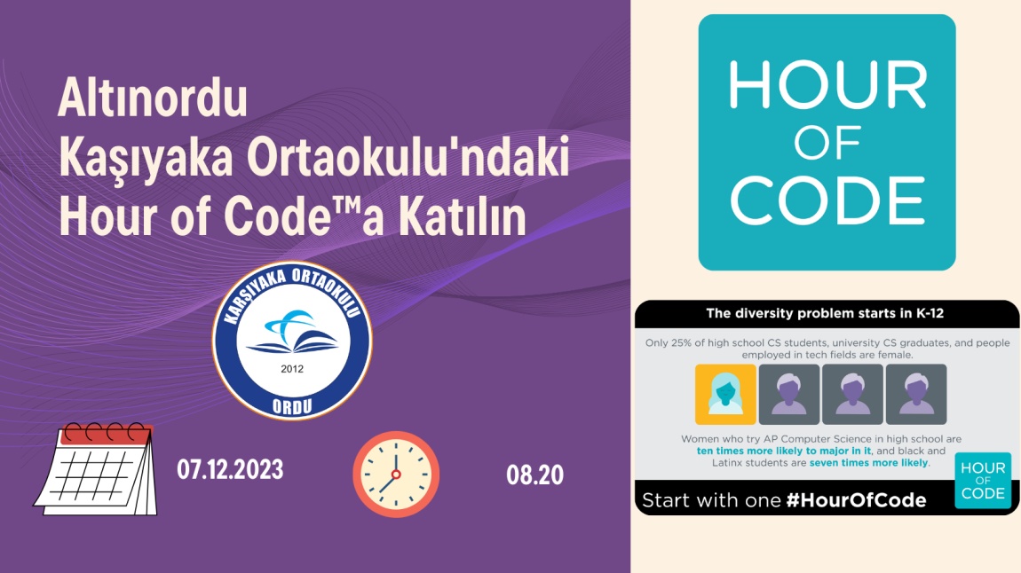 Altınordu Kaşıyaka Ortaokulu'ndaki Hour of Code™'a Katılın